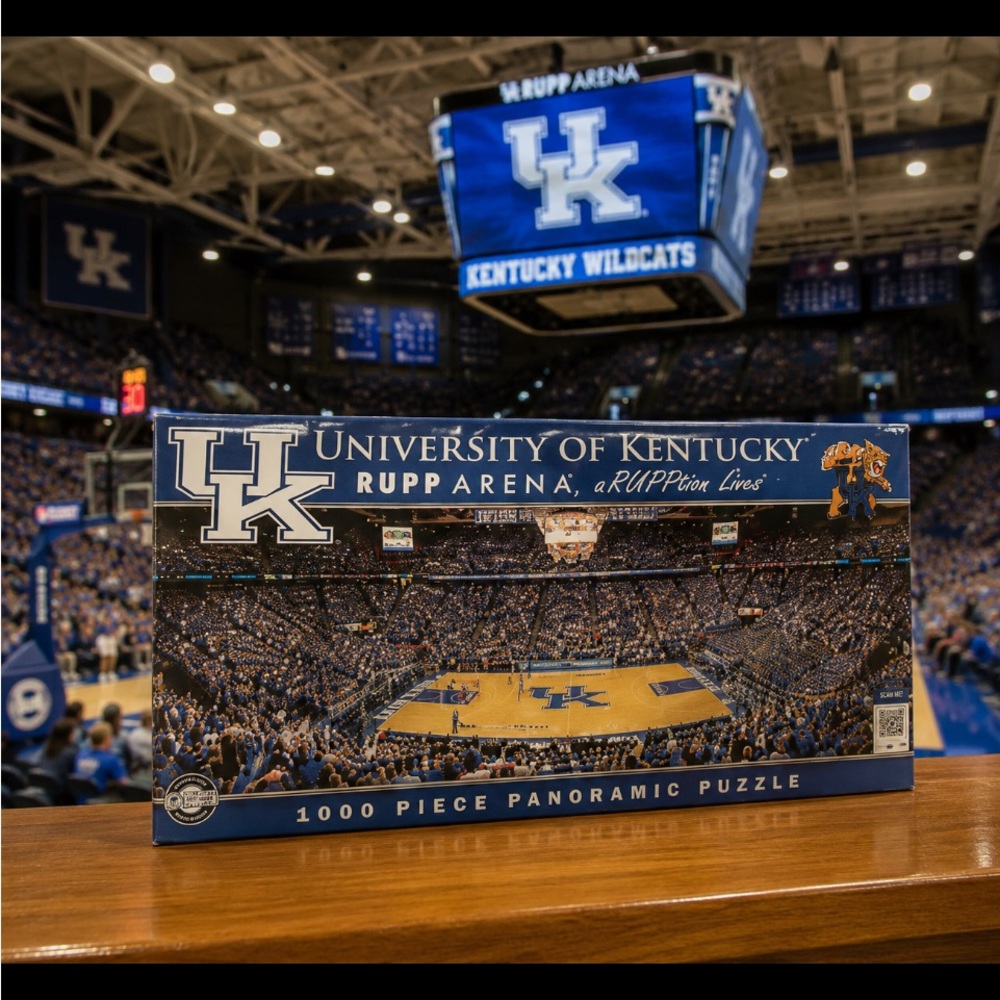 University of Kentucky Wildcats Rupp Arena 1000-Piece Panoramic Puzzle BBNB